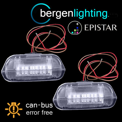 FÜR VOLKSWAGEN SHARAN TOUAREG 2011 Auf 18 LED VORDERTÜRLICHT LICHT LAMPE PAAR
