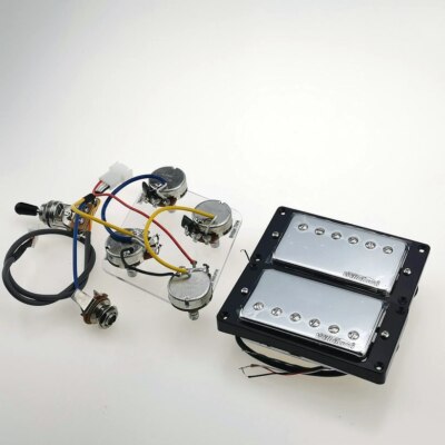 Wilkinson Guitar Humbucker Ceramics Pickups with Wiring Harness