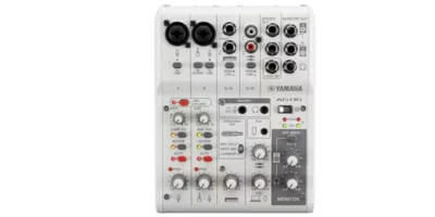 YAMAHA AG06MK2 white 6ch Live Streaming Mixer USB w/tracking New - Image 1 of 3
