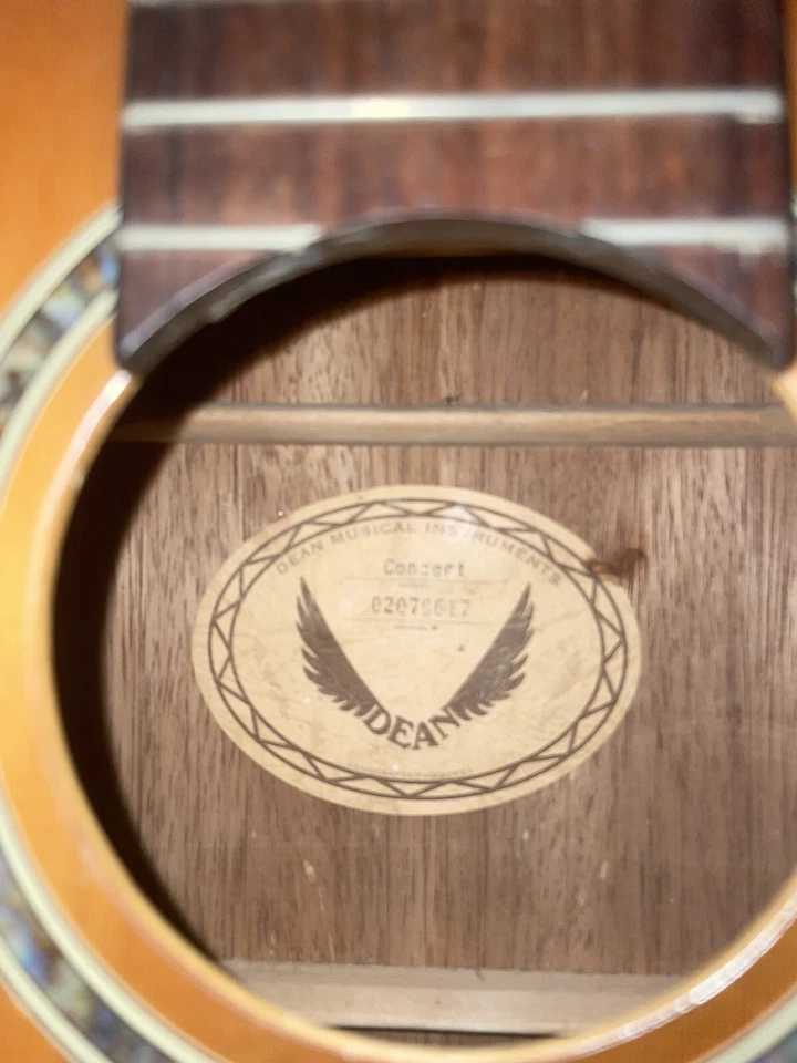 Dean Classical Concert Acoustic Nylon Guitar - Image 3 of 4