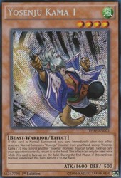Yosenju Kama 1 THSF-EN003 Secret Rare 1st Edition