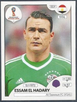 PANINI FIFA WORLD CUP - 2018 RUSSLAND - #074 - ÄGYPTEN - ESSAM EL HADARY