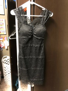 windsor black dress short