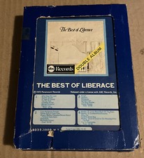 Liberace: The Best of Liberace - 8 Track Tape ABC Records Double Album