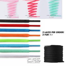 Oval Lace Sneaker TNs Gel Kayano 20 Laces Replacement ASICS & All Shoes 2 PAIRS*