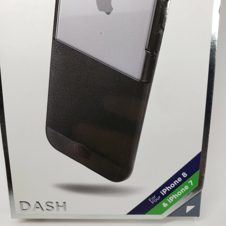 Dash X-Doria para iPhone 8/7 - Cuero Negro NUEVO EN CAJA Foto 3 de 4