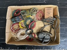 Misc Lot of Model Train Wires American Flyer Model Motoring Transformers Works