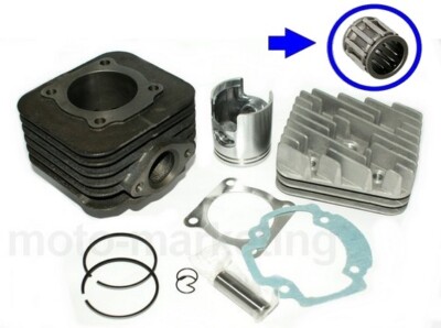 70 RACING ZYLINDER NADEL LAGER KOPF KOMPLETT für GILERA ICE 50 EASY MOVING LUFT