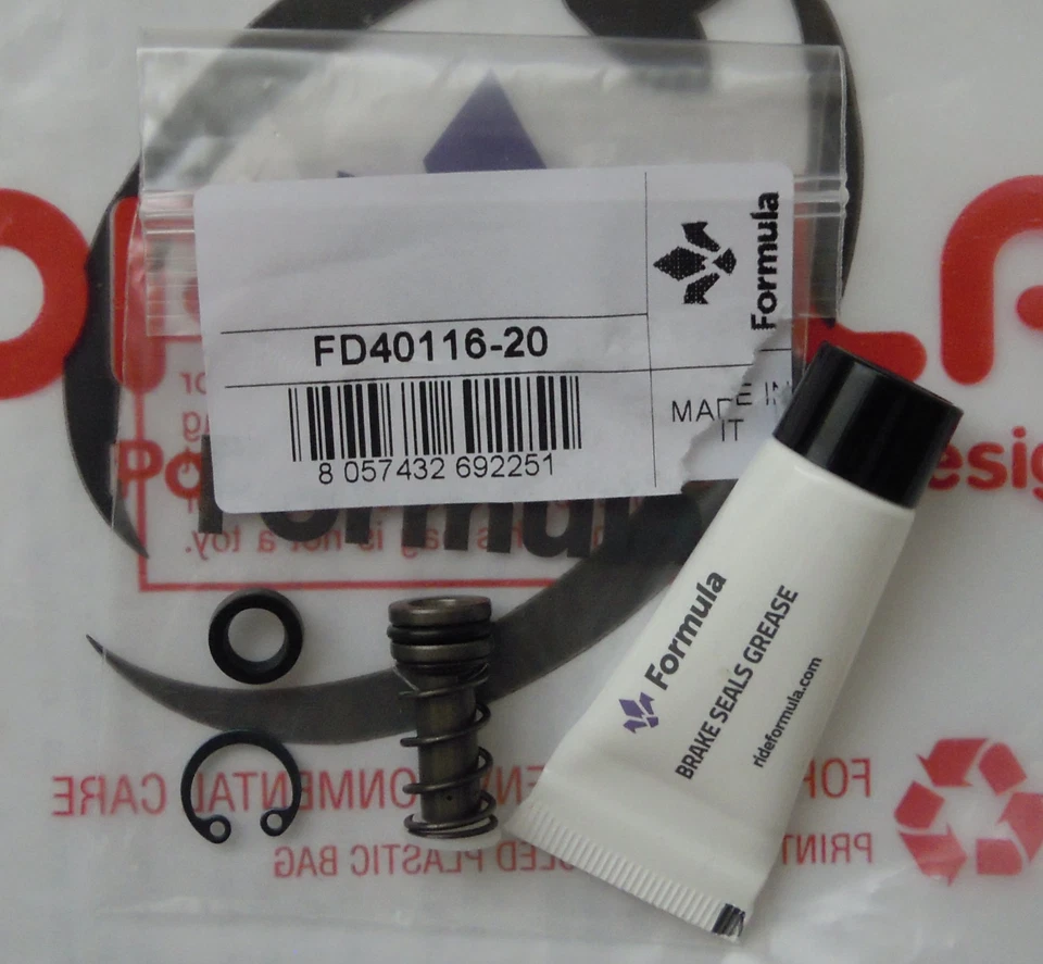 Formula - Kit pistone pompa/Piston kit The One/T1/R1/R1R MY10 to MY15-FD40116-20