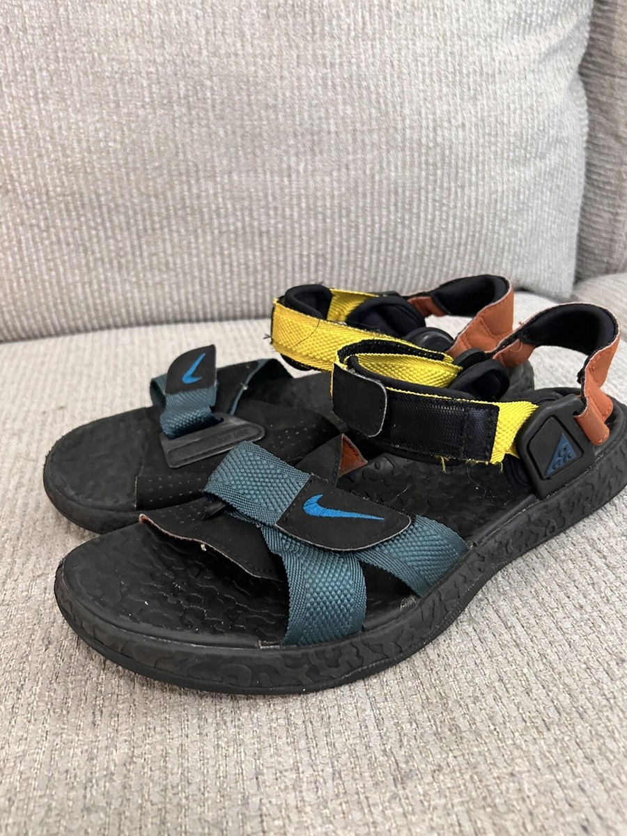 NEW Men's Sandals Nike ACG Air Deschutz + Dark Teal Green/Green