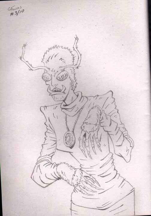 PULP SCIENCE FICTION PINUPS #1~LIMITED EDITION W/ INSIDE COVER DRAWING(3 Of 10) Comic Art