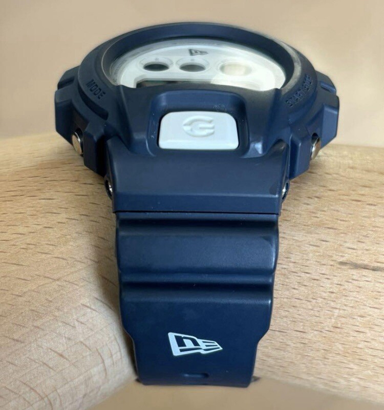 G-SHOCK new era Collaboration DW-6900 JAPAN Limited Navy Wrist
