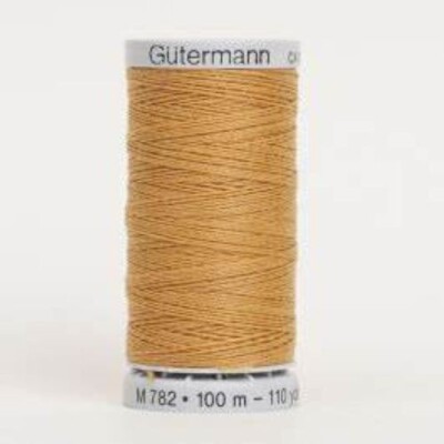 Gutermann DENIM THREAD Gold for Jeans Heavy Duty 110 Yard Spool Polyester
