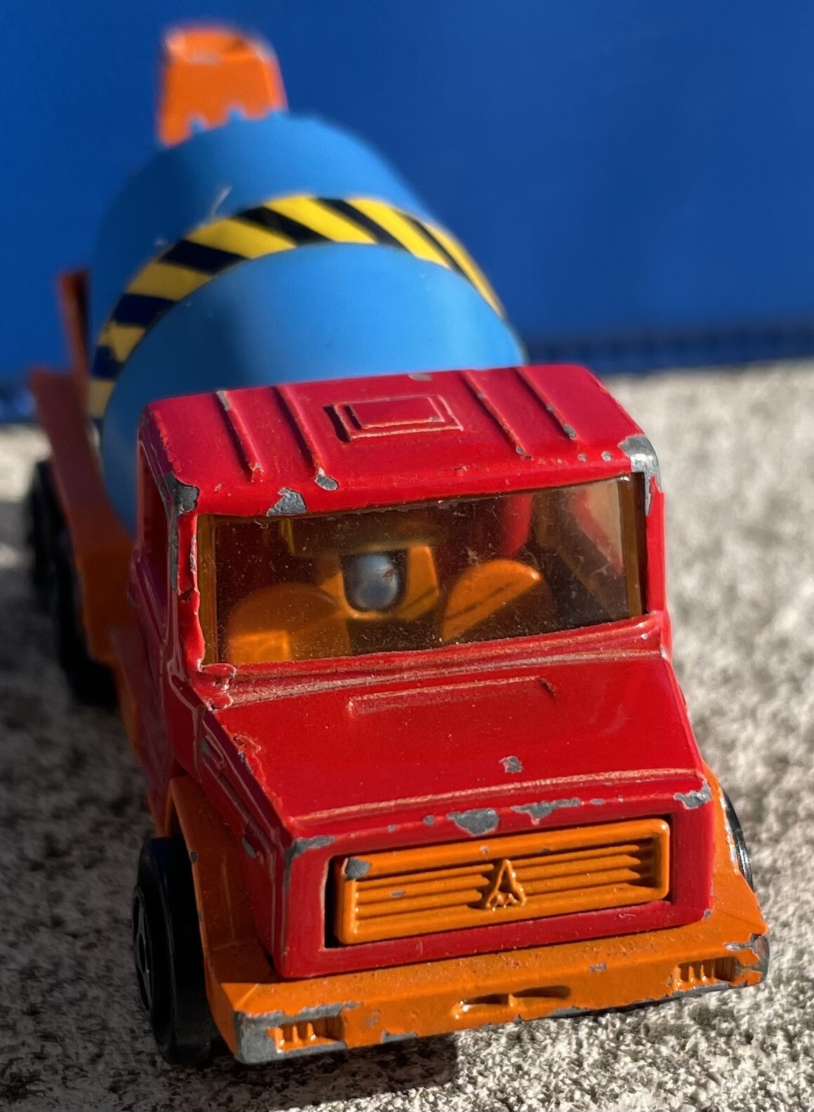 MAJORETTE LKW Beton Magirus Nr. 227 Rarität aus den 80er Jahren. EUR 7
