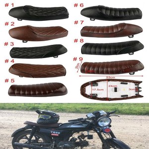 Hump Motorcycle Saddle Cafe Racer Vintage Seat Cushion For Yamaha Xs400 Xs650 Ebay