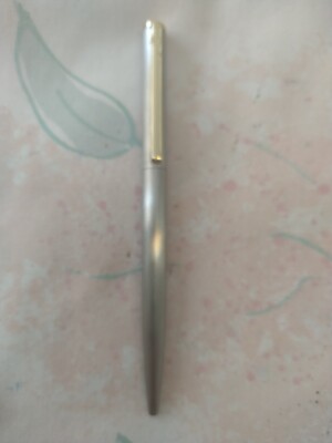 Elysee Brushed Aluminum Ball Pen With Black Refill New