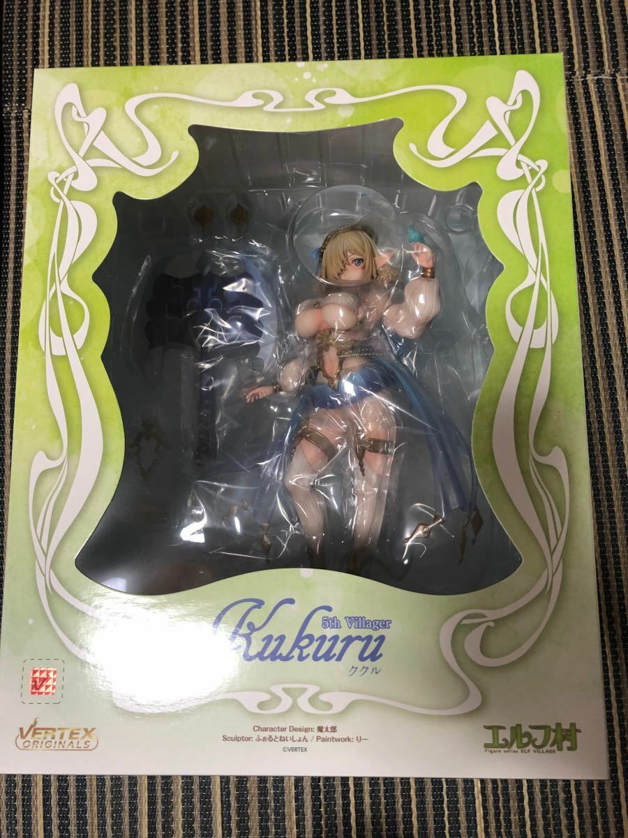 Prototipo sin pintar de la figura a escala 1/6 de 5th Villager Kukuru de Elf Village por Vertex