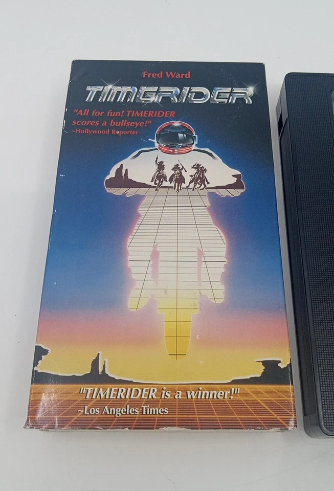 Timerider Adventure Lyle Swan - Widescreen VHS Tape - Fred Ward Cult- Rare - Image 3 of 4