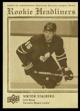 Viktor Stalberg 2009-10 Upper Deck Rookie Headliners Card!!