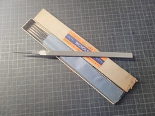 NICHOLSON  10" Pillar 00 Cut XF Swiss Pattern Hand File, Vintage NOS USA