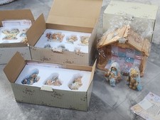 LOT 16 Cherished Teddies Resin Bear Figurine, Enesco, Priscilla Hillman