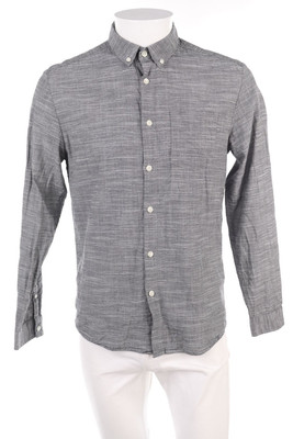 C&A Button-down-Hemd S grau