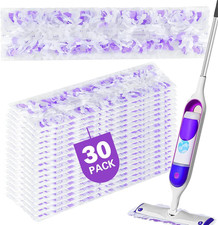 30 Pack Thickened Disposable Power Mop Pads Refills for Swiffer Powermop 