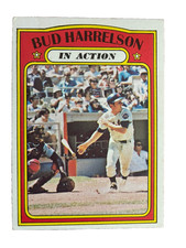 1972 TOPPS BUD HARRELSON #54 NEW YORK METS BASEBALL CARD