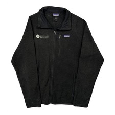 Patagonia Fleece Jacket - Large Black Polyester