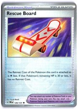 Rescue Board (Poke Ball Pattern) 126/131 SV: Prismatic Evolutions Holofoil EN...