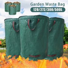 Faltbarer Garten-Abfallsack mit Deckel gro&szlig; robust vielseitig umweltfreundlich