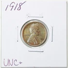1918 1C Lincoln Wheat Cent in UNC+ Condition #6046