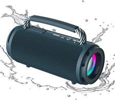 Portable Bluetooth Speaker with HD Sound, Wireless Bluetooth 5.3, 32W Dual Speak