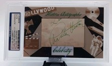 Charlton Heston Cut Signature Planet Of The Apes PSA DNA Authentic Autograph