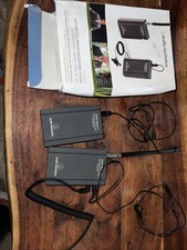 Audio-Technica Pro 88W/T  88W/R Wireless Microphone Transmitter  Receiver READ