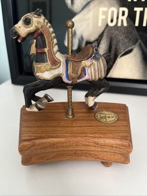 Vintage American Carousel by Tobin Fraley Stamped and Numbered