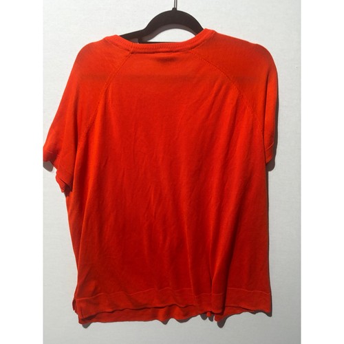Torrid Orange Short Sleeve Raglan Knit Sweater Top Women's Size 2 - Bild 6 von 6