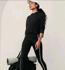 NEW Athleta Presence Hoodie S Black Small 95