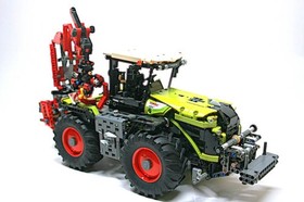 LEGO Technic CLAAS XERION 5000 TRAC VC 42054 In 2016 Used Retired As Is