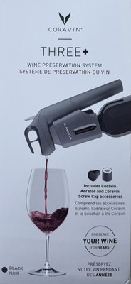 Coravin Timeless Model 3+ Wine Preservation System In Black