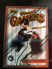 Greg Colbrunn 1996 Topps Finest Gamers Common Card 176