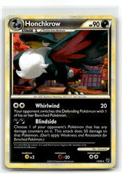 Honchkrow 15/90 Undaunted Rare Non-Holo