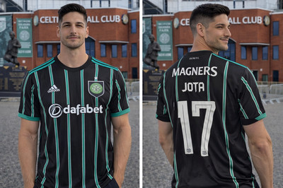 Celtic FC adidas Football Soccer JOTA Champions League Jersey Kit