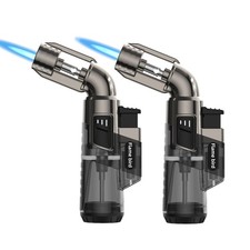 Black Mini Jet Butane Torch Lighter Windproof Refillable