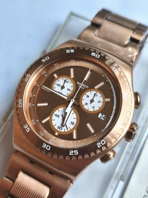 SWATCH+IRONY THE CHRONO+YOG408G ROSALONA+NEU/NEW - Bild 1 von 4
