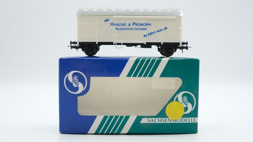 Sachsenmodelle H0 18729 Werbewagen Haacke&Prokoph | Zustand: Gebraucht