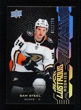 2018-19 SPx UD Black Lustrous Rookies 51/299 Sam Steel #LR-SS 7zw