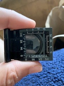 Carson Linen Test 5×30mm Folding Loupe Magnifier *Plastic* Good Condition