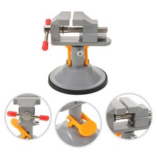 Woodworking Vise Tool Table Vice Clamp Bench Mounting Bracket Swivel