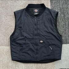 Black Dickes Vest Size Large 